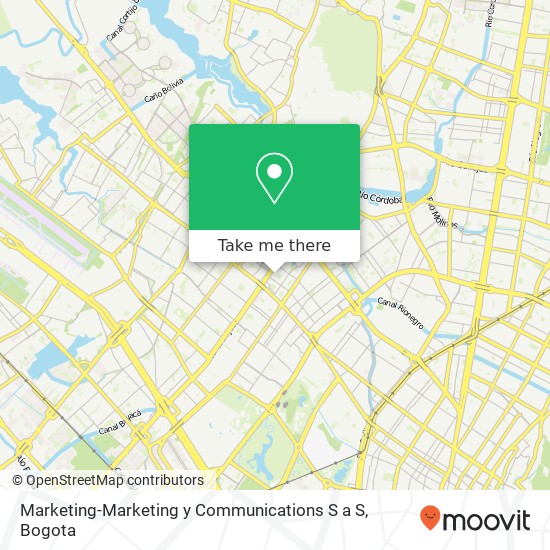 Marketing-Marketing y Communications S a S map