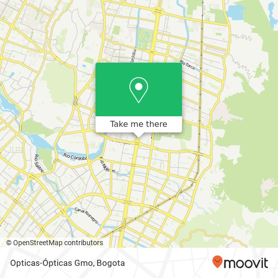 Opticas-Ópticas Gmo map