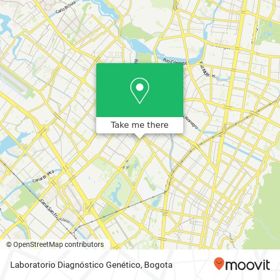 Laboratorio Diagnóstico Genético map