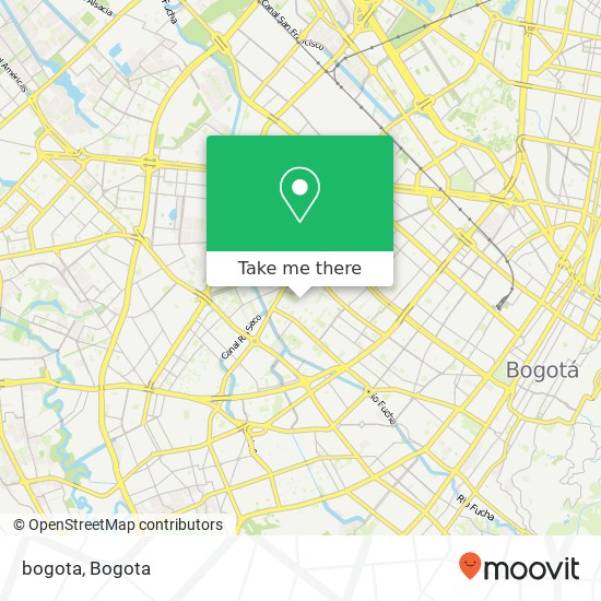 bogota map