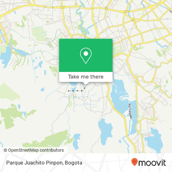 Parque Juachito Pinpon map