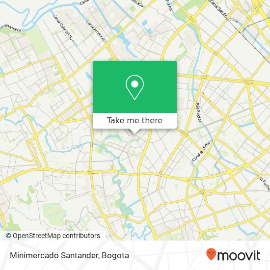 Minimercado Santander map