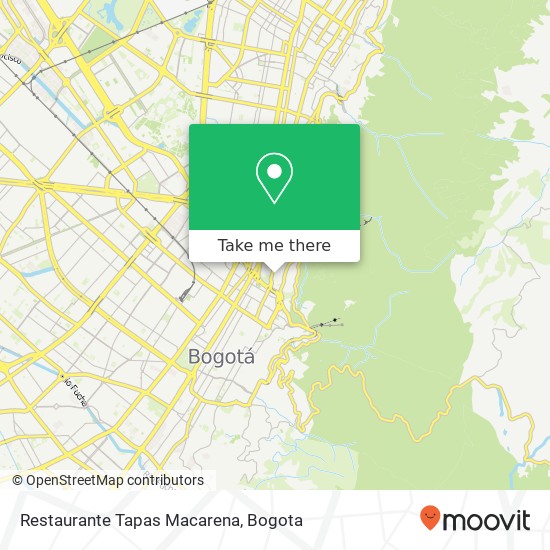 Restaurante Tapas Macarena map