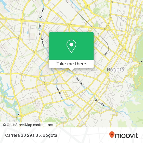 Mapa de Carrera 30 29a.35