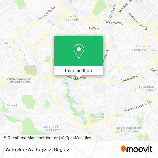 Auto Sur - Av. Boyaca map