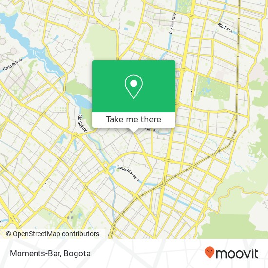 Moments-Bar map