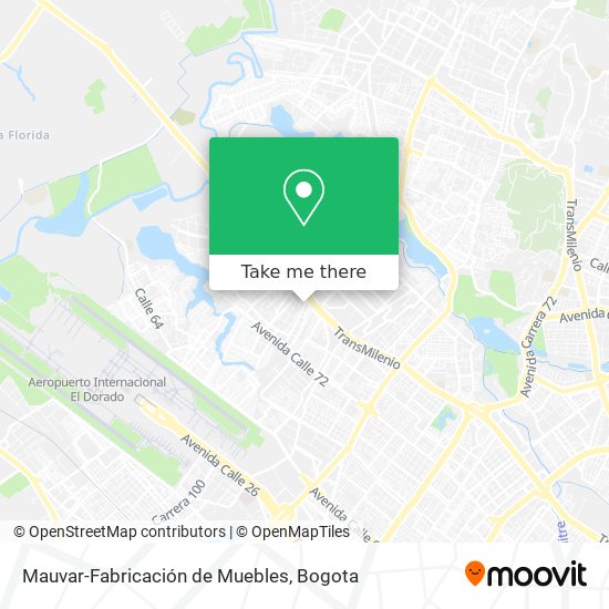 Mauvar-Fabricación de Muebles map