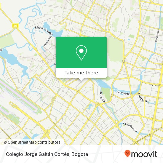 Mapa de Colegio Jorge Gaitán Cortés