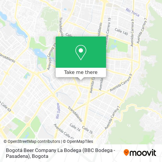 Bogotá Beer Company La Bodega (BBC Bodega - Pasadena) map