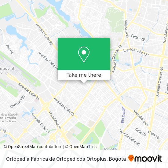 Ortopedia-Fábrica de Ortopedicos Ortoplus map