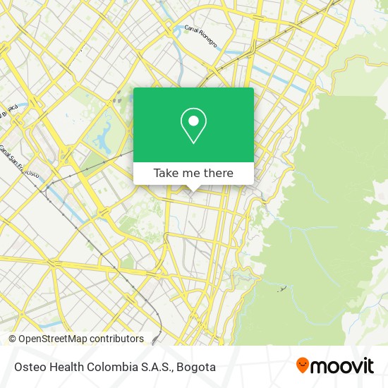 Osteo Health Colombia S.A.S. map