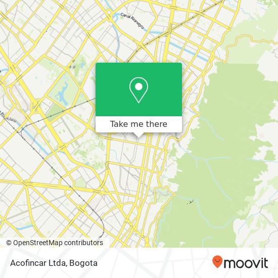 Acofincar Ltda map