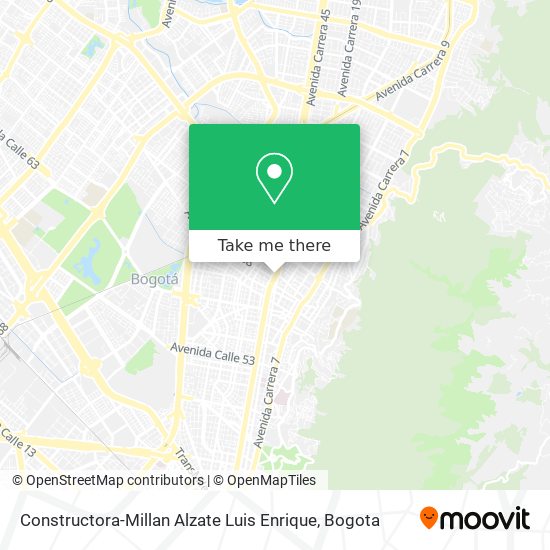 Mapa de Constructora-Millan Alzate Luis Enrique