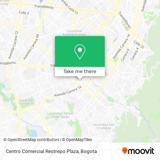 Centro Comercial Restrepo Plaza map