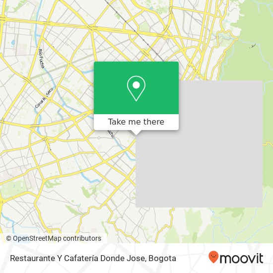 Restaurante Y Cafatería Donde Jose map