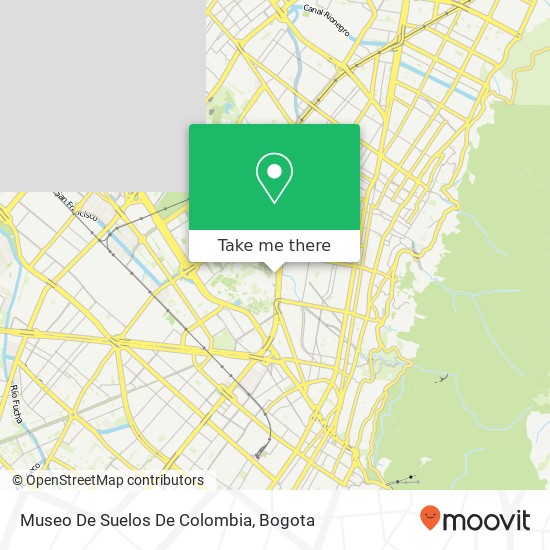 Mapa de Museo De Suelos De Colombia