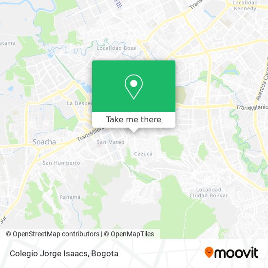 Colegio Jorge Isaacs map