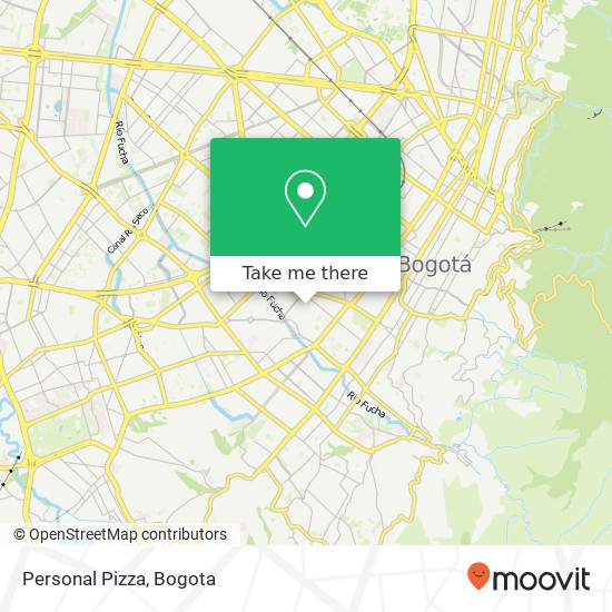 Personal Pizza map