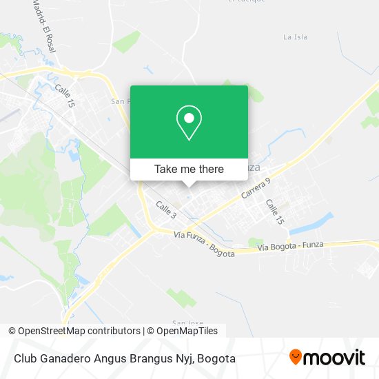 Mapa de Club Ganadero Angus Brangus Nyj