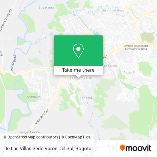 Ie Las Villas Sede Varon Del Sol map