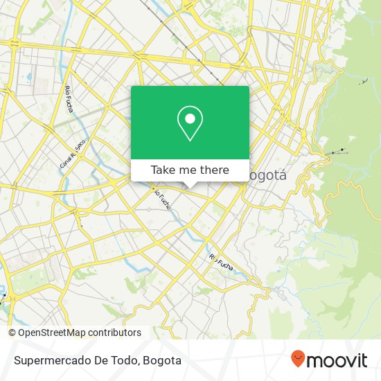 Supermercado De Todo map