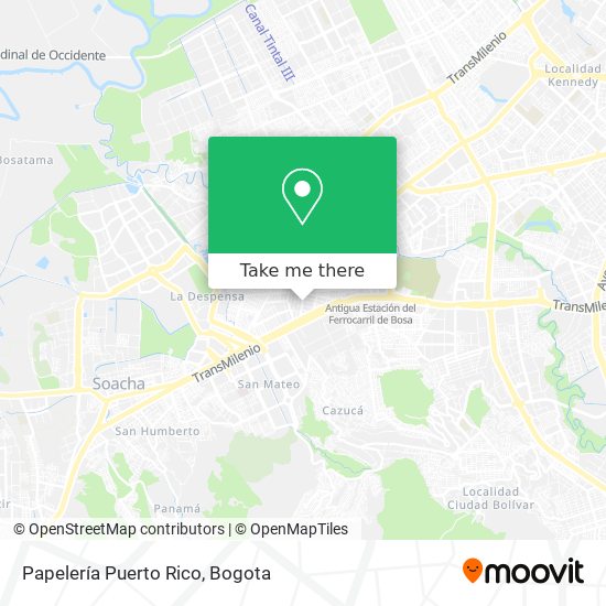 Mapa de Papelería Puerto Rico