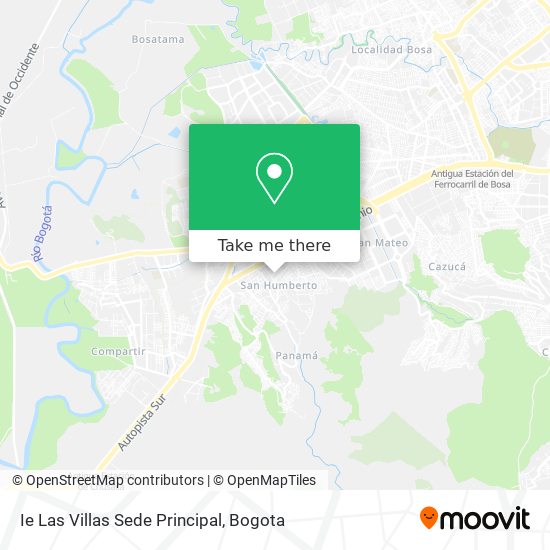 Ie Las Villas Sede Principal map