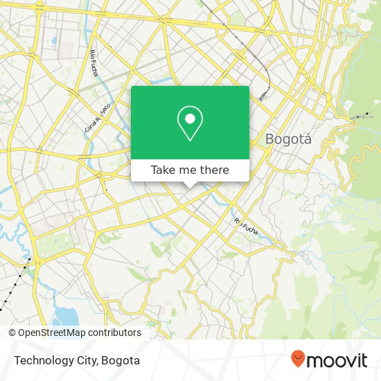 Technology City map