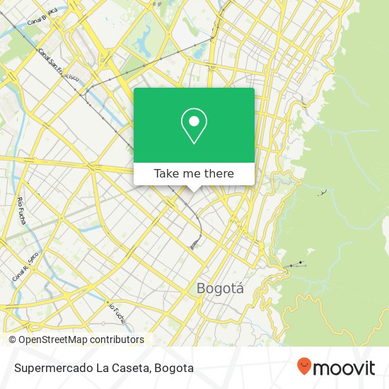 Supermercado La Caseta map