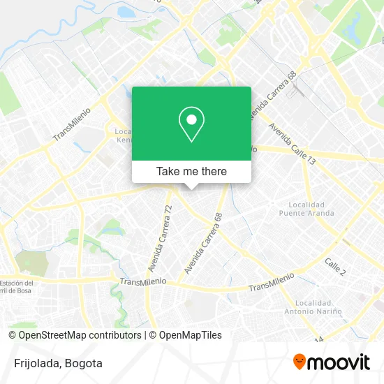 Mapa de Frijolada