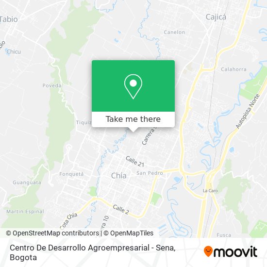 Centro De Desarrollo Agroempresarial - Sena map