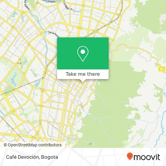 Café Devoción map