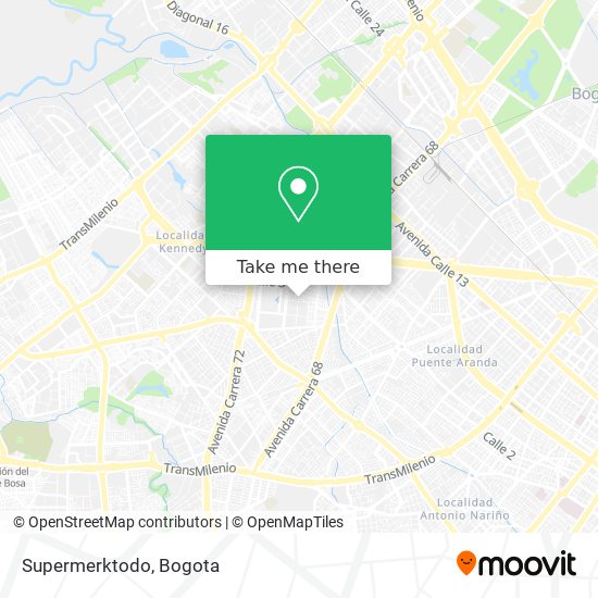 Supermerktodo map