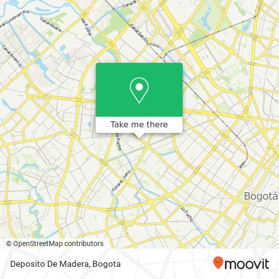 Deposito De Madera map