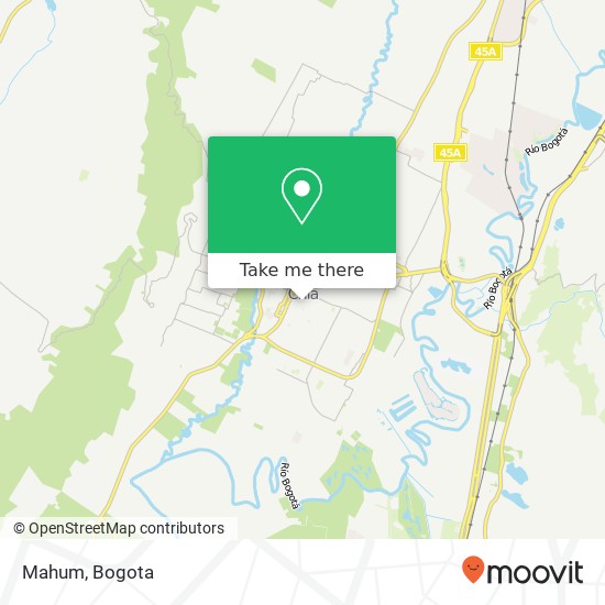 Mahum map