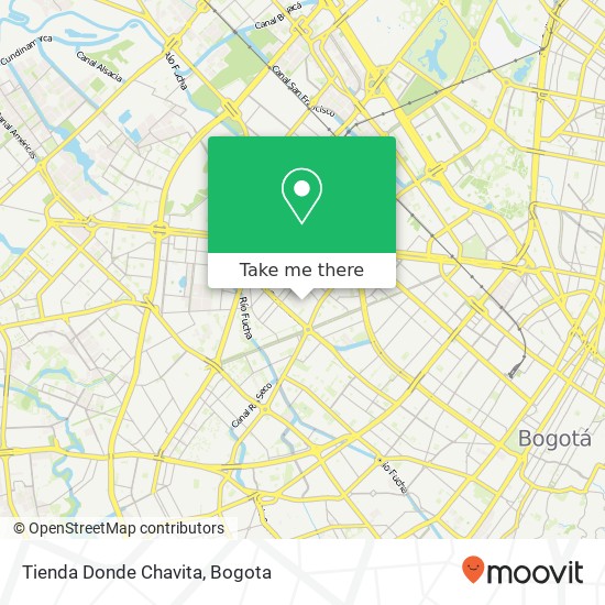 Tienda Donde Chavita map