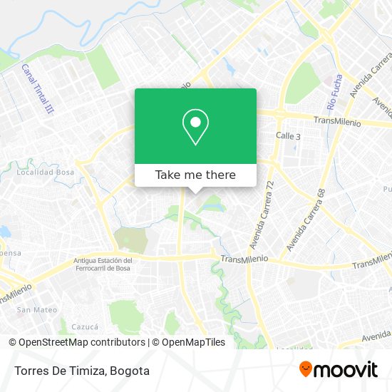 Torres De Timiza map