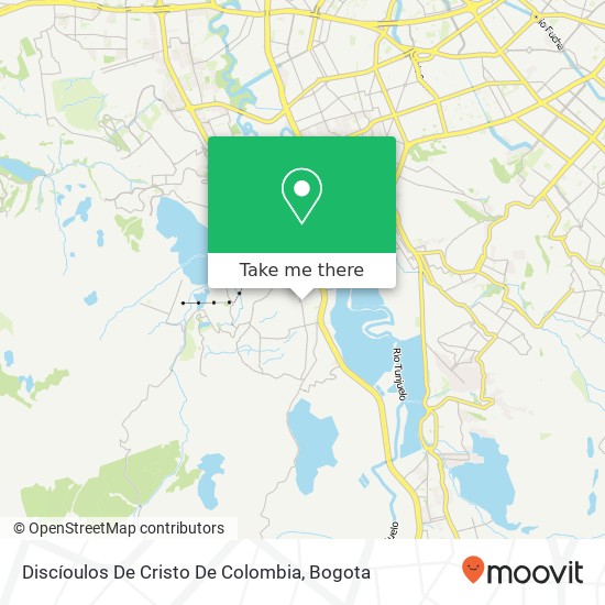 Discíoulos De Cristo De Colombia map