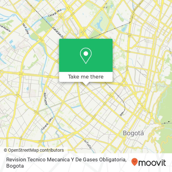 Revision Tecnico Mecanica Y De Gases Obligatoria map