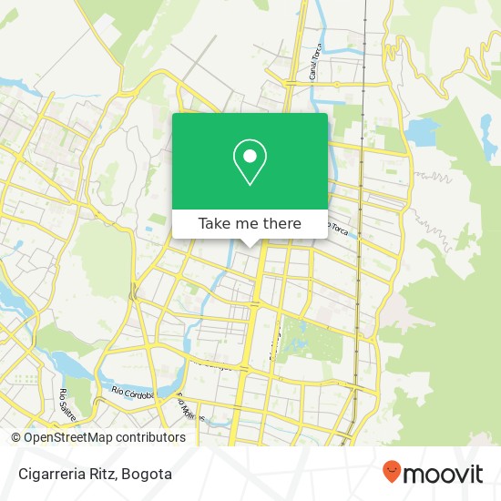 Cigarreria Ritz map