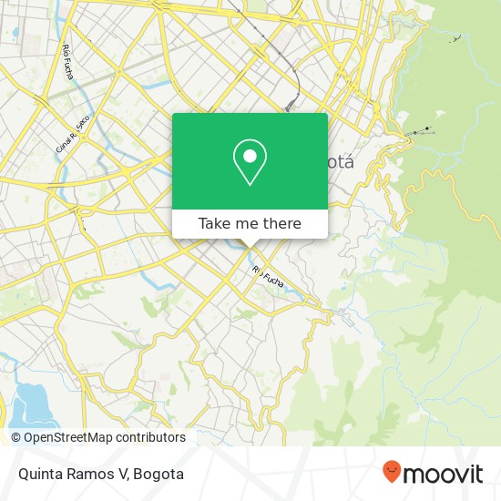 Quinta Ramos V map
