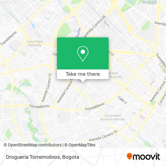 Drogueria Torremolinos map