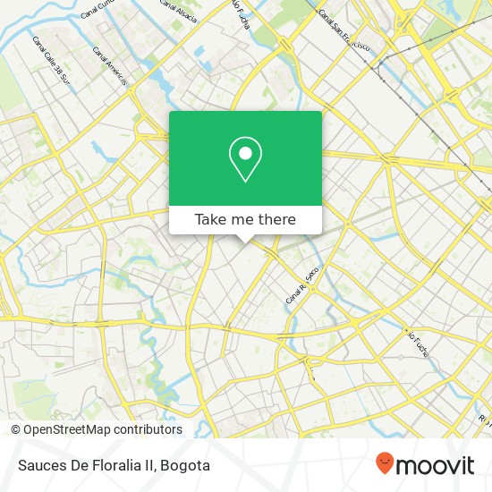 Mapa de Sauces De Floralia II