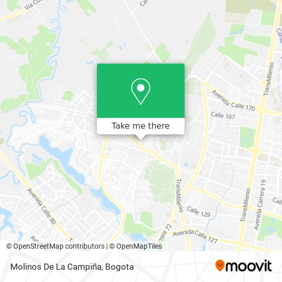 Molinos De La Campiña map