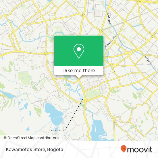 Kawamotos Store map