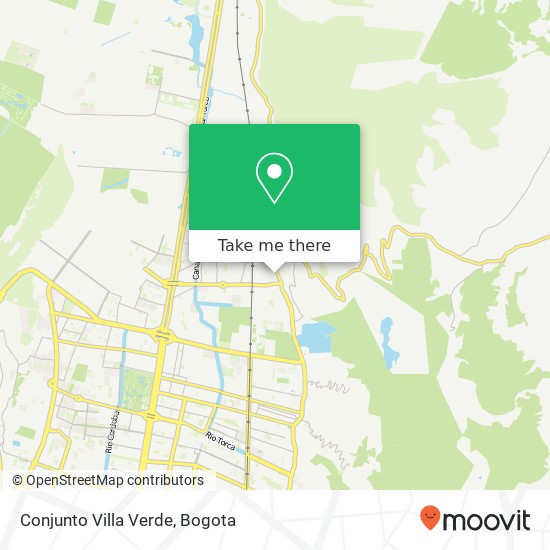 Conjunto Villa Verde map