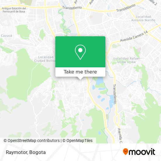 Raymotor map