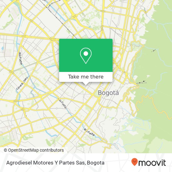 Agrodiesel Motores Y Partes Sas map