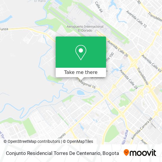 Conjunto Residencial Torres De Centenario map