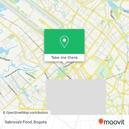 Sabrosa's Food map